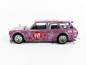 ミニカー 1/18 Datsun 510 Wagon With Mr. Jun Imai 1/18 Ignition Model Datsun Bluebird 510 Wagon Green w/ Mr